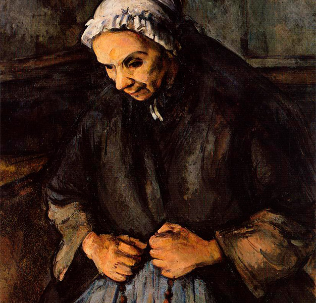 Velha-com-rosário-nas-mãos,-de-Paul-Cézanne